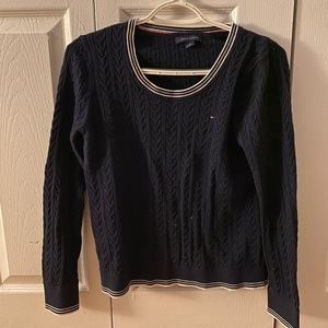Dark blue sweater